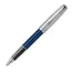PARKER Sonnet Essential Fine Rollerball Pen Metal and Blue Lacquer Palladium Trim, 2 image