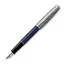 PARKER Sonnet Essential Fountain Pen Metal and Blue Lacquer Palladium Trim, 2 image