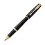 PARKER Urban Medium Rollerball Pen Muted Black Gold Trim Blue Ink, 2 image