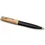 PARKER 51 Premium Medium Ballpoint Pen Black Gold Trim Black Ink, 2 image