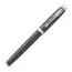 PARKER IM Medium Fountain Pen Black Lacquer Chrome Trim, 3 image