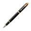 PARKER IM Medium Fountain Pen Black with Gold Trim, 2 image