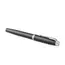 PARKER IM Medium Rollerball Pen Black Chrome Trim Blue Ink, 3 image