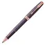 PARKER Sonnet Fine Rollerball Pen Chiselled Purple Matrix Rose Gold Trim Black Ink, 2 image
