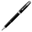 PARKER Sonnet Fine Rollerball Pen Matte Black Chrome Trim Black Ink, 2 image