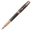 PARKER Sonnet Medium 18K Gold Nib Fountain Pen Brown Rubber Rose Gold Trim, 2 image