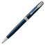 PARKER Sonnet Medium Ballpoint Pen Blue Lacquer Palladium Trim Black Ink, 2 image