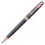 PARKER Sonnet Medium Ballpoint Pen Chiselled Purple Matrix Rose Gold Trim Black Ink, 2 image
