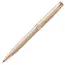 PARKER Sonnet Medium Ballpoint Pen Chiselled Silver Rose Gold Trim Black Ink, 2 image