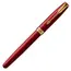 PARKER Sonnet Medium Fountain Pen Red Lacquer Gold Trim, 3 image