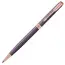 PARKER Sonnet Slim Medium Ballpoint Pen Chiselled Purple Matrix Rose Gold Trim Black Ink, 2 image