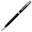 PARKER Sonnet Slim Medium Ballpoint Pen Matte Black Chrome Trim Black Ink, 2 image