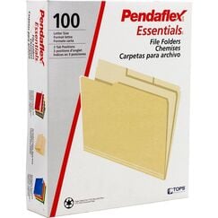 Manila File Folder PENDAFLEX Letter Size Beige 100pc/pack