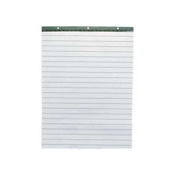 ROCO Paper Flip Chart Board (70x90cm), Lined White Surface