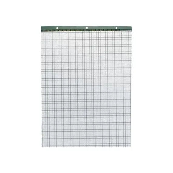 ورق فليب شارت روكو مربعات 70×90 سم ابيض