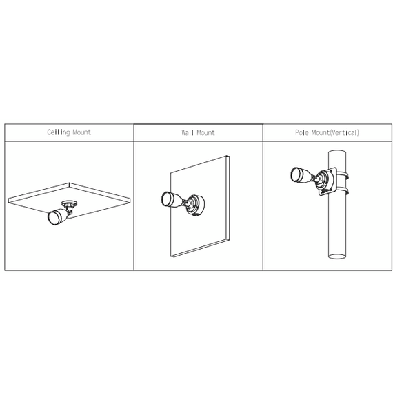 2MP Dahua Network Camera Outdoor IR30m FL3.6mm