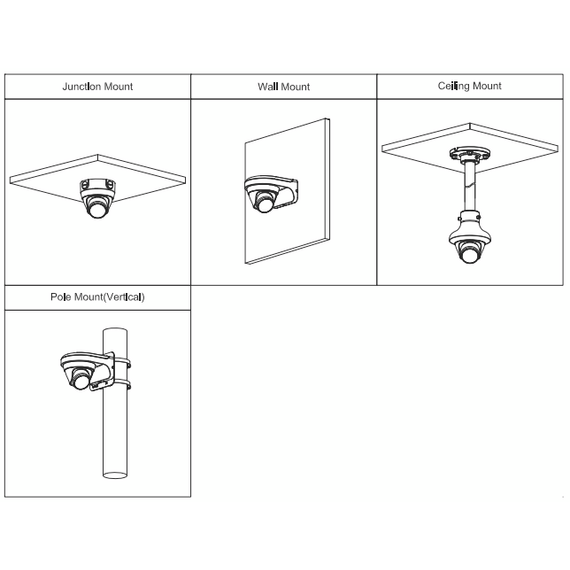 4MP Dahua Network Camera Indoor IR30m FL3.6mm