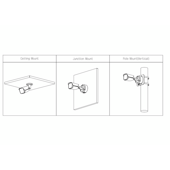 5MP Dahua Network Camera Outdoor IR40m FL3.6mm