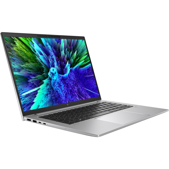 لابتوب HP Zbook Firefly شاشة 14 بوصة بمعالج AMD Ryzen 9 PRO 7940HS وذاكرة 16 جيجابايت DDR5 وسعة تخزين 512 جيجابايت محطة عمل للمحترفين